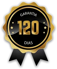 Selo oficial: garantia de satisfação em 7 dias